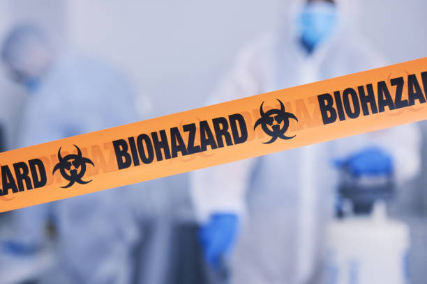 Professional Infectious Disease Decontamination technician working in Albany, WI